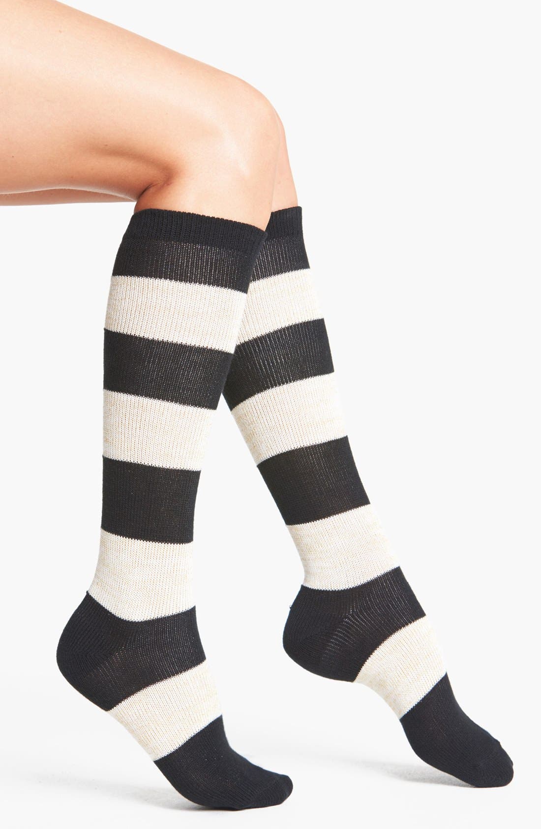 Nordstrom Sparkle Stripe Knee High Socks Nordstrom