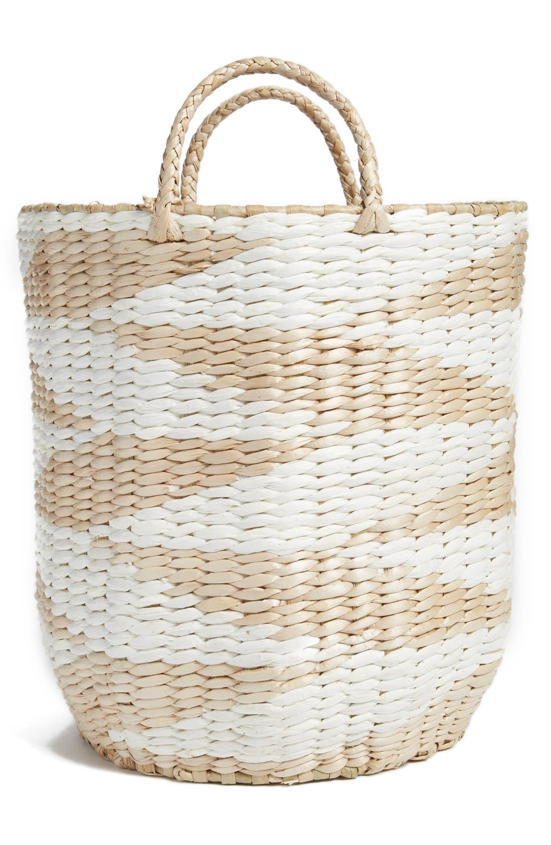 Levtex Diamond Straw Basket Nordstrom