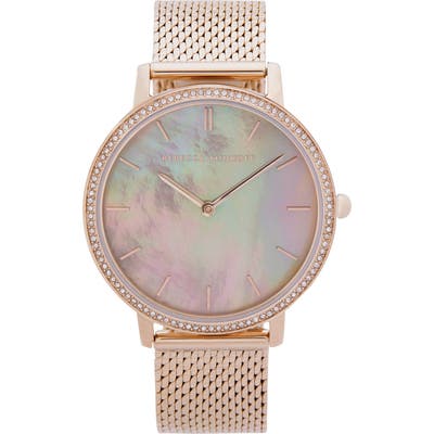 Rebecca Minkoff Major Mesh Strap Watch, 35Mm