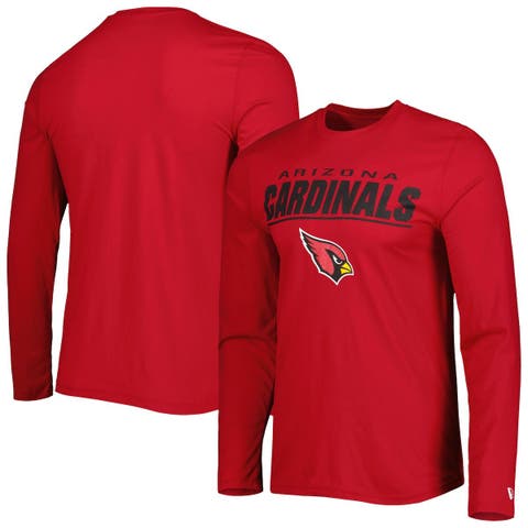 Arizona Cardinals New Era Current Raglan Long Sleeve T-Shirt - Cardinal