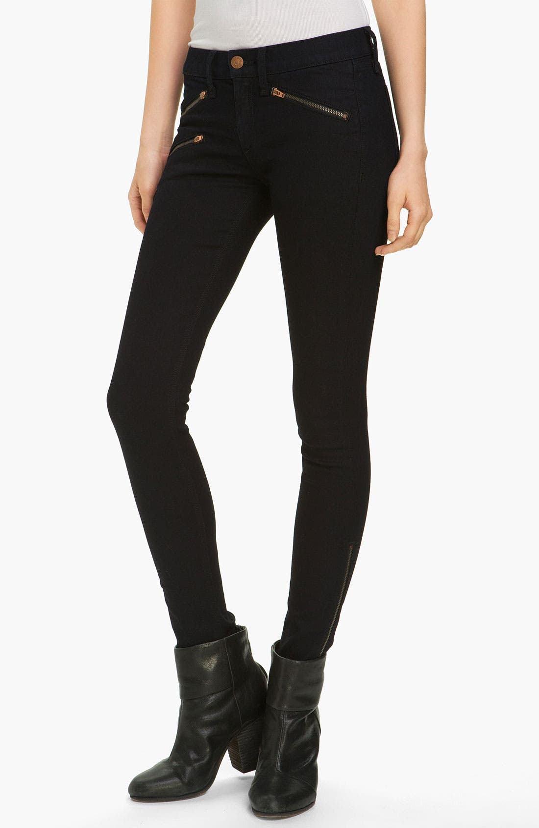 rag & bone/JEAN Zip Pocket Skinny Stretch Jeans Nordstrom