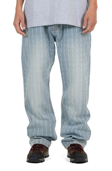 Men's Embroidered Jeans & Trousers, Embroidered, Percival