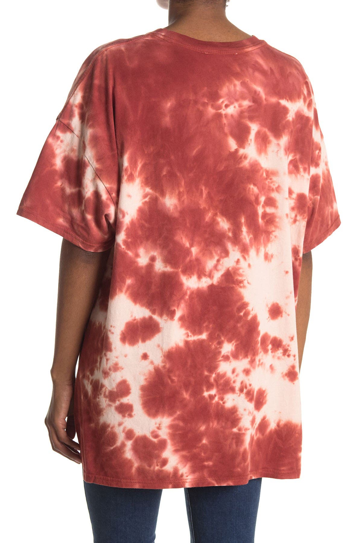 Double Zero Oversize Tie-dye T-shirt In 