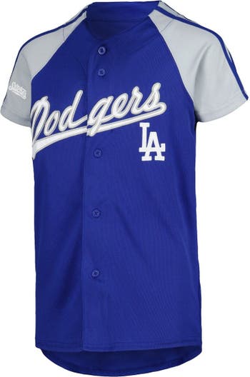 Los Angeles Dodgers Stitches Chase Jersey - Gray in 2023