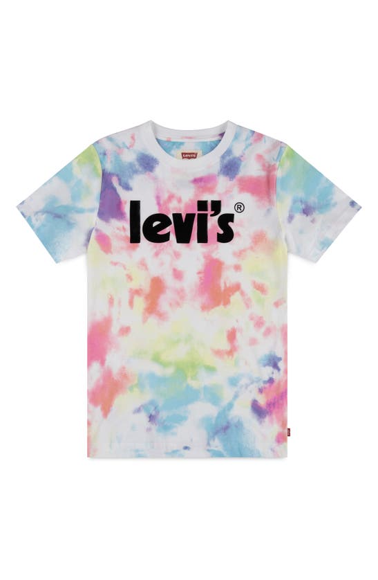 Shop Levi's® Kids' Tie Dye T-shirt In White