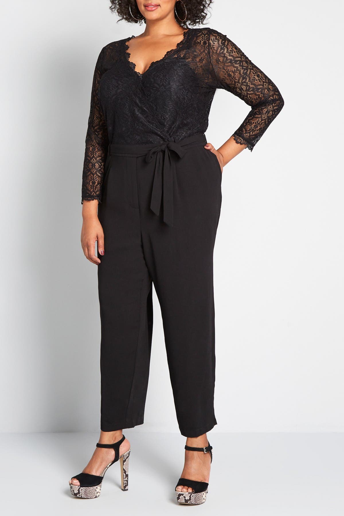 Modcloth black jumpsuit Clearance