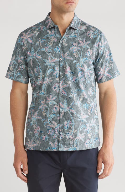 Muromachi Short Sleeve Button-Up Shirt