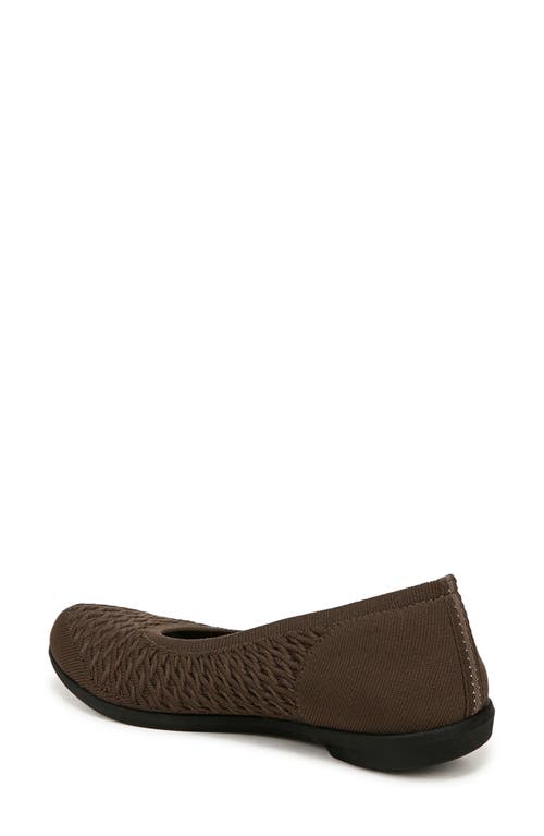 Bzees Khloe Knit Ballet Flat In Green