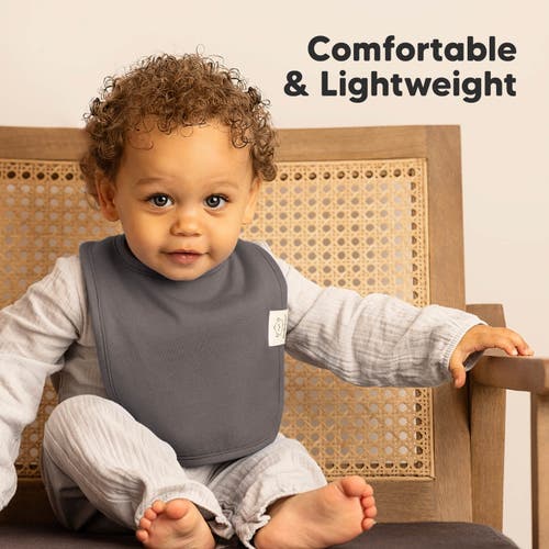 Keababies 8-pack Coast Drool Bibs In Terracotta