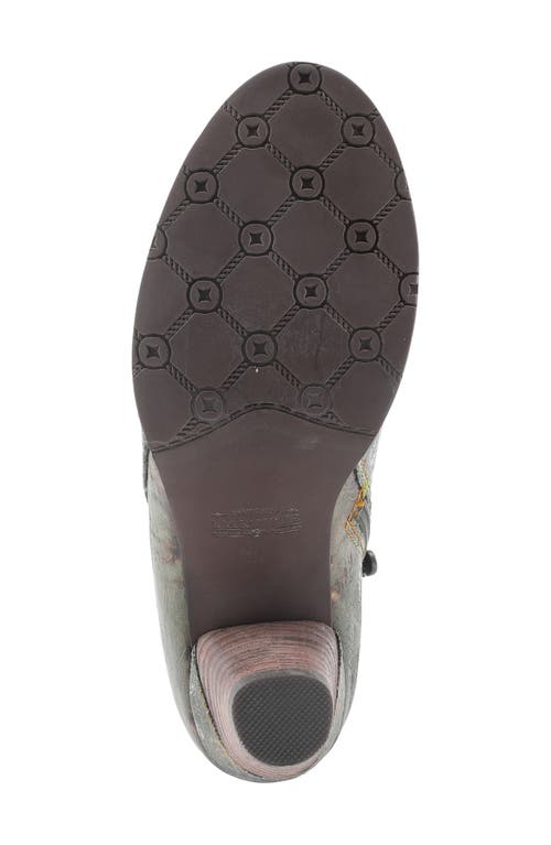 L'artiste By Spring Step Bestlove Bootie In Olive Multi
