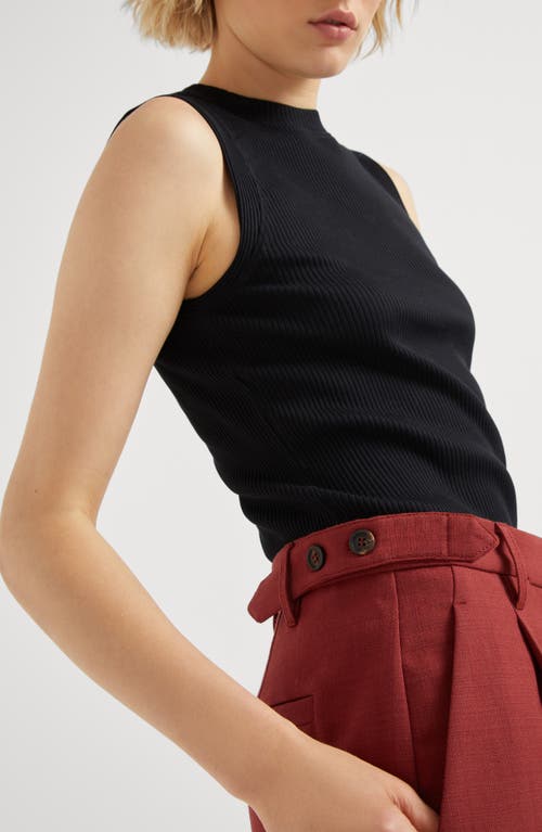 Shop Brunello Cucinelli Malfilé Virgin Wool Twill Relaxed Tailored Trousers In Red