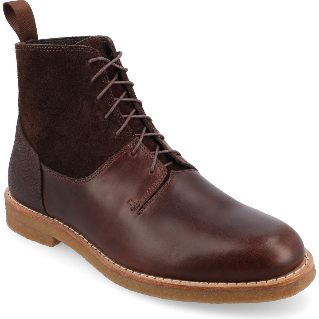 Taft The Douglas Plain Toe Boot In Brown