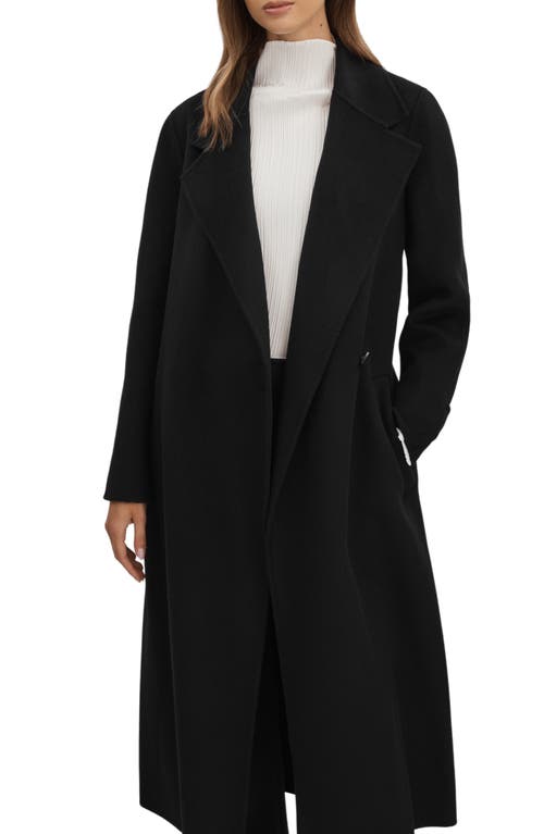 REISS REISS EMILIE BELTED WOOL BLEND COAT 