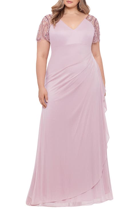 bold Villig Thanksgiving Pink Plus Size Dresses for Women | Nordstrom