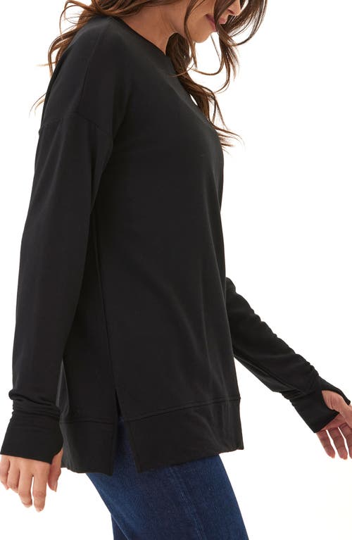 Shop Threads 4 Thought Mariah French Terry Tunic In Black