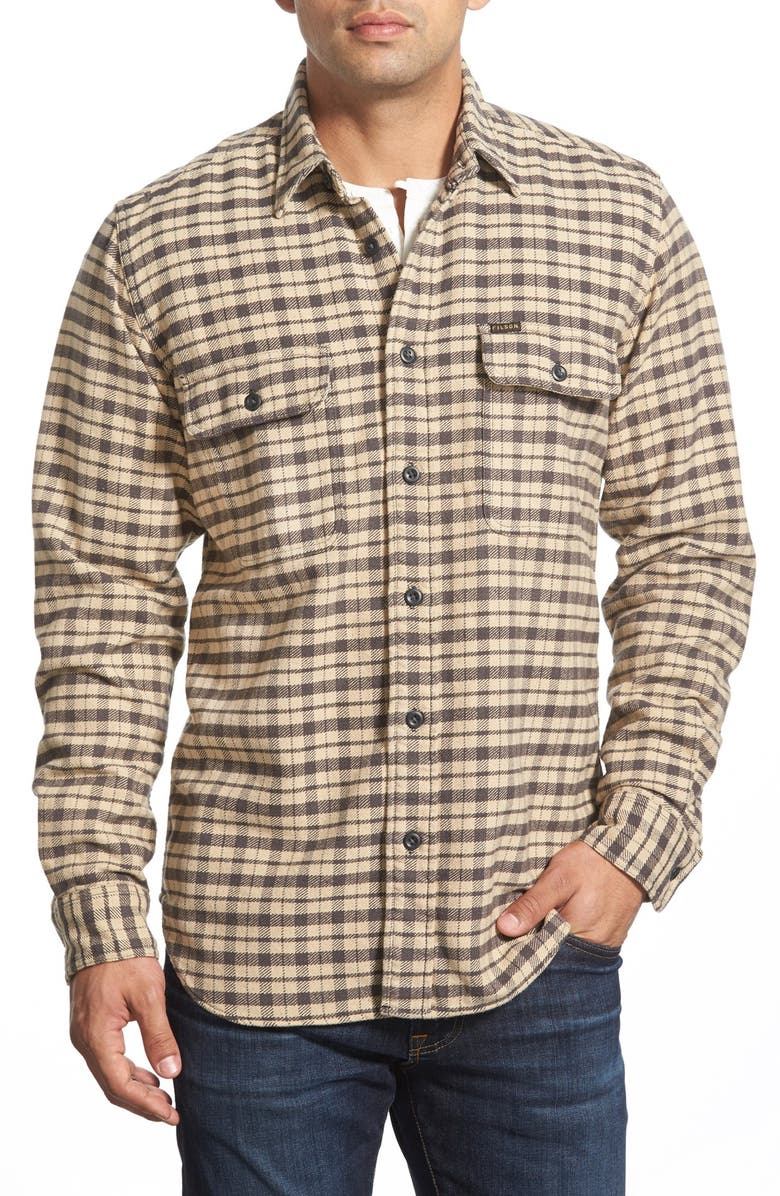 Filson 'Vintage' Twill Flannel Shirt | Nordstrom