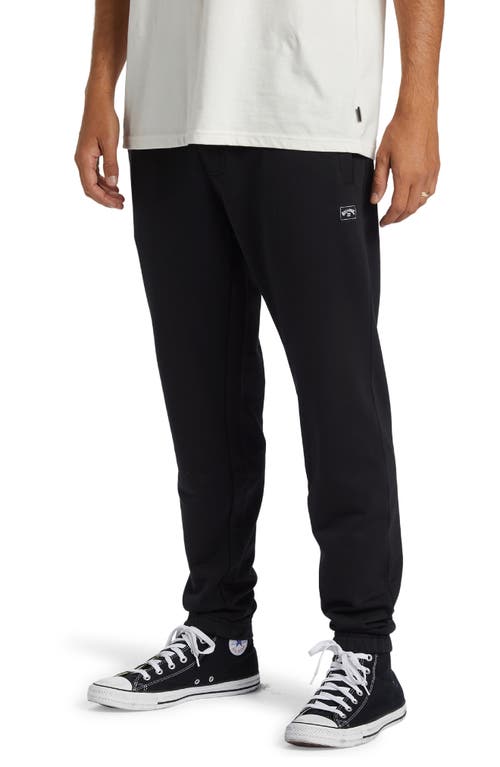 Shop Billabong All Day Lounge Pants<br /> In Black/black