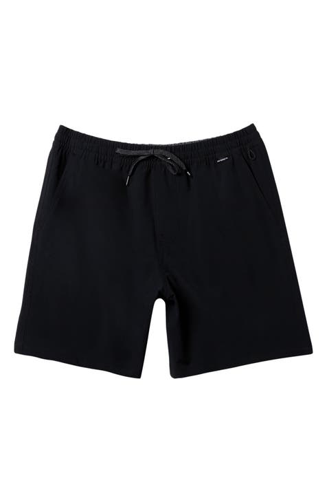 Boys black cheap swim trunks