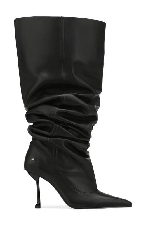 Shop Naked Wolfe Vern Slouch Tall Boot In Black-nappa Prince