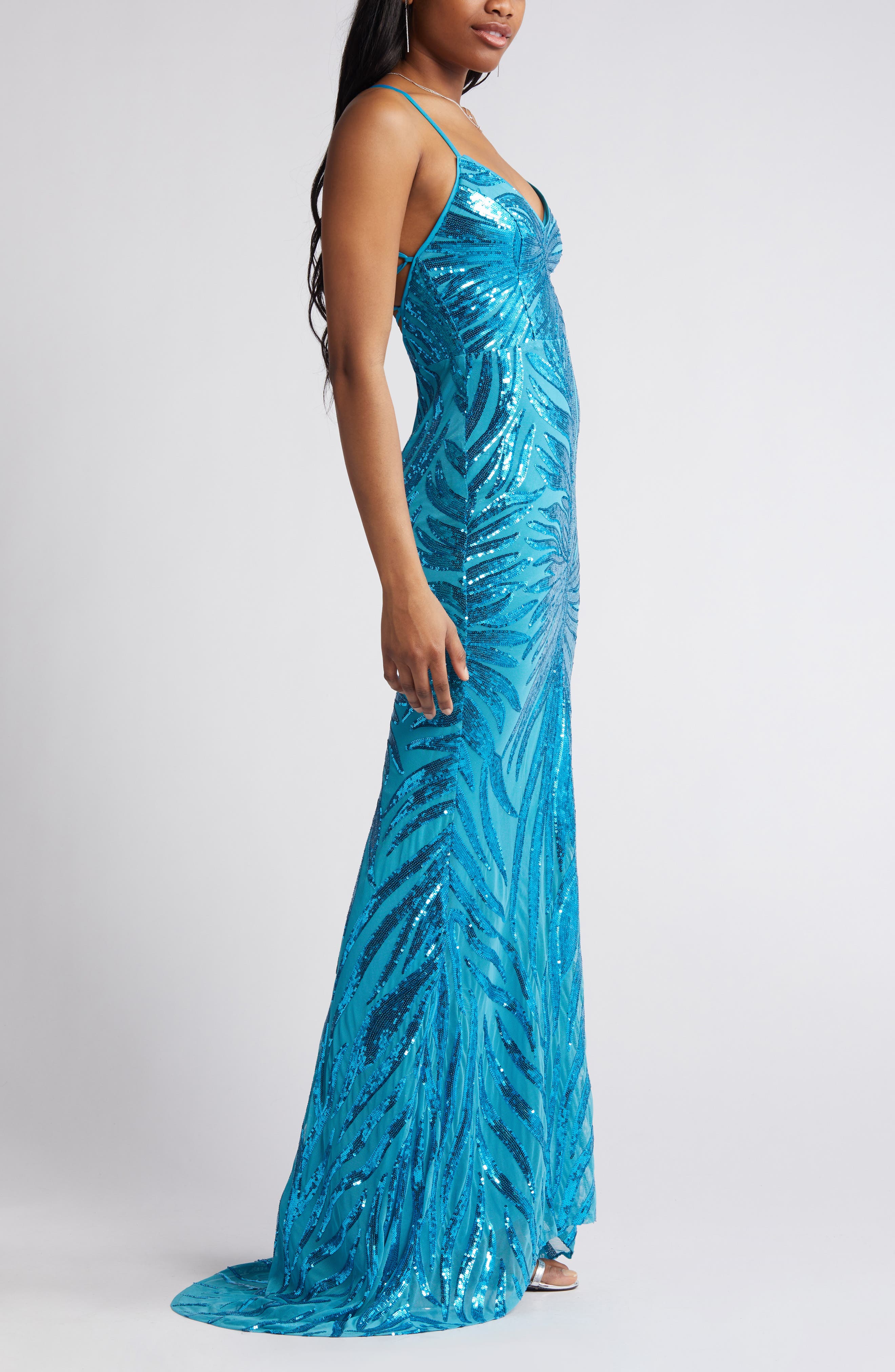 SEQUIN MERMAID GOWN main image 1