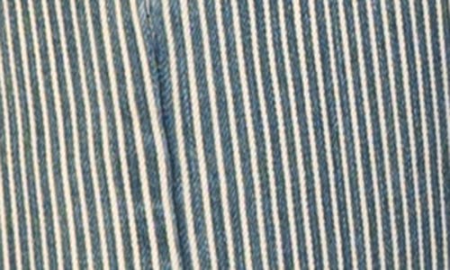 Shop Kut From The Kloth Reese Frayed Stripe High Waist Ankle Slim Straight Leg Jeans In Volant