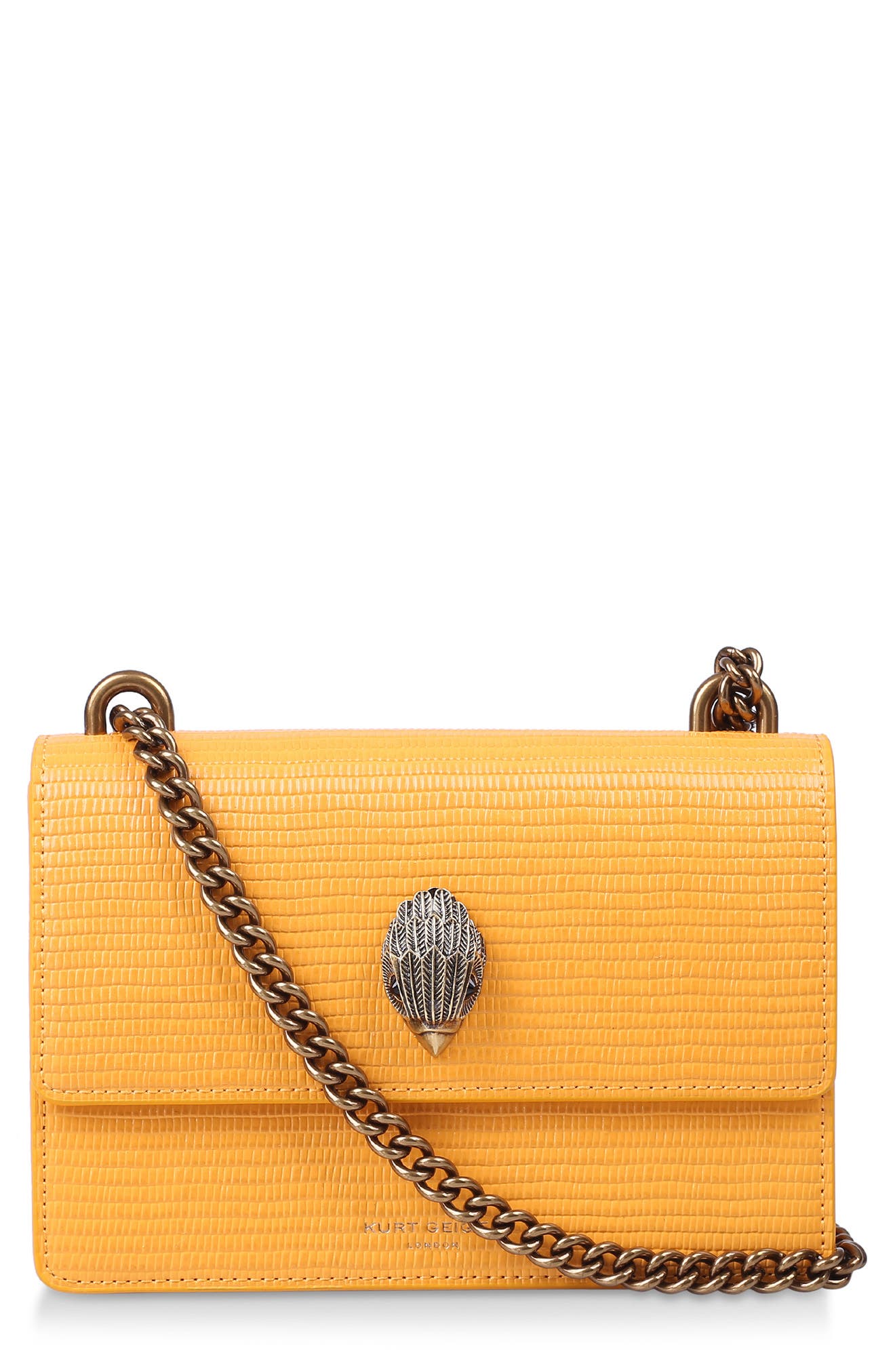 mini yellow purse