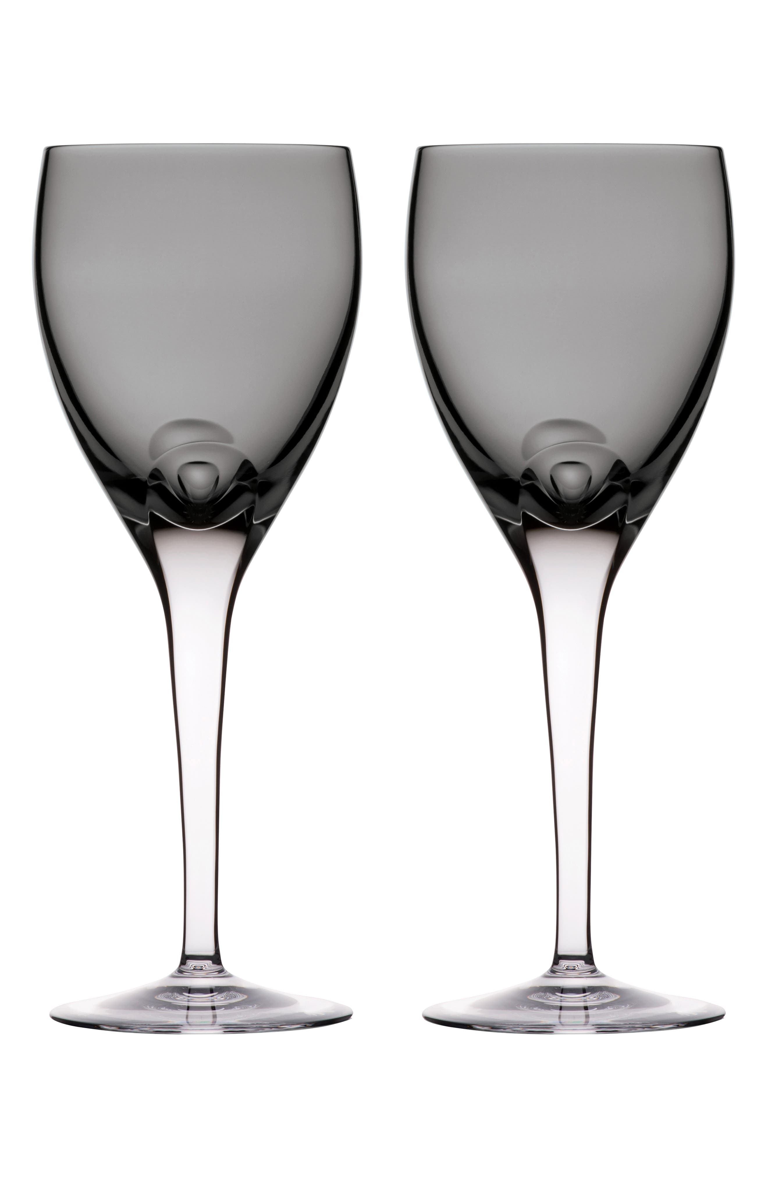 Waterford W Set of 2 Lead Crystal Wine Glasses Nordstrom