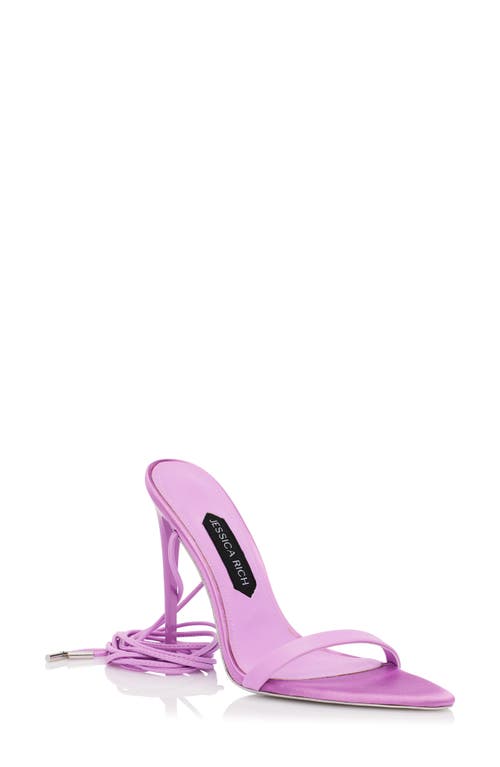 Rich Ankle Strap Sandal in Lilac