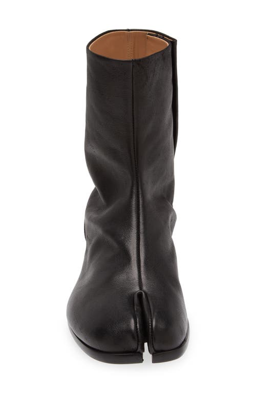 Shop Maison Margiela Tabi Boot In Black