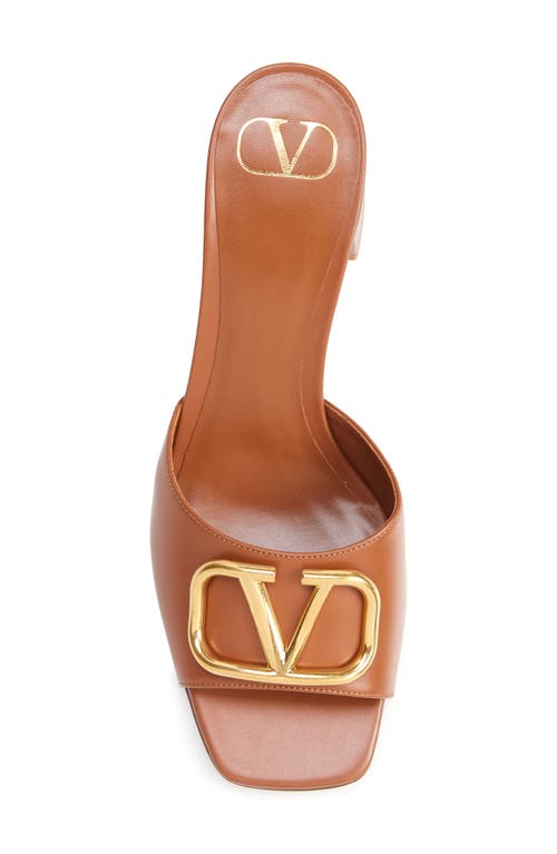 Shop Valentino Garavani Vlogo Signature Slide Sandal In Selleria