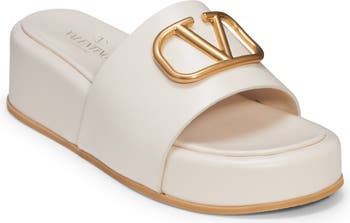 Valentino Garavani VLOGO Platform Slide Sandal | Nordstrom
