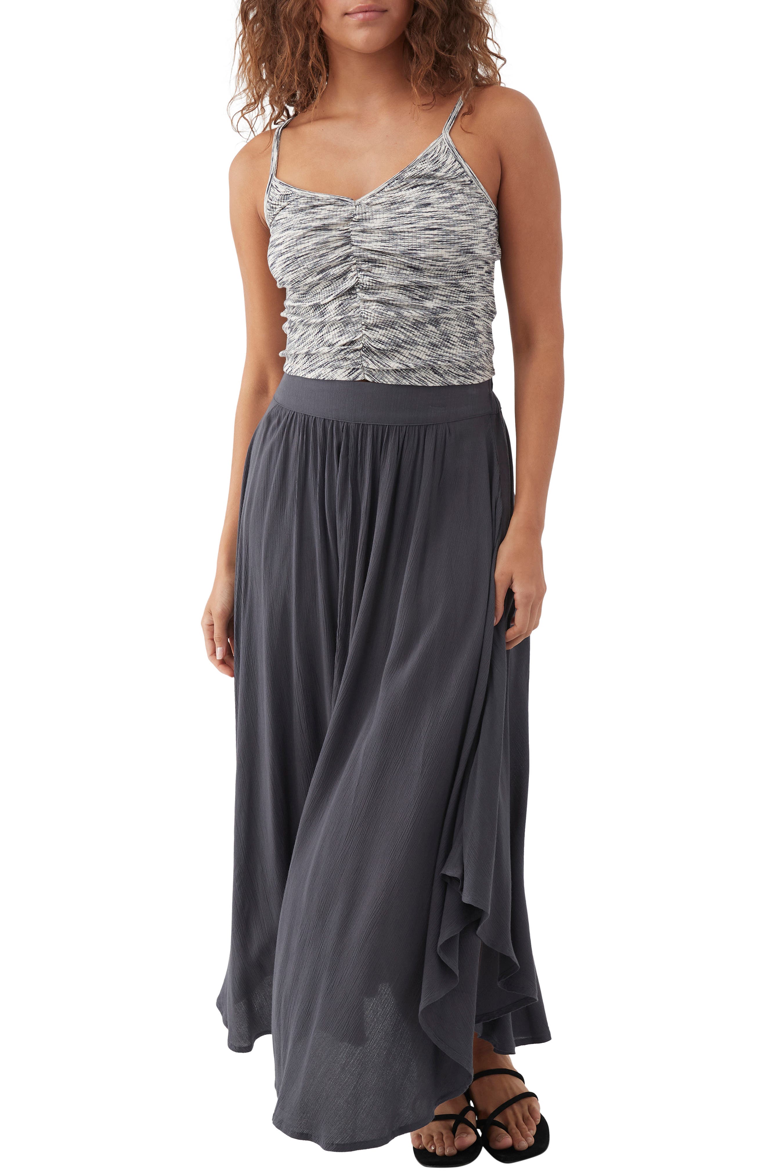 O'Neill Marnie Asymmetric Maxi Skirt Nordstrom