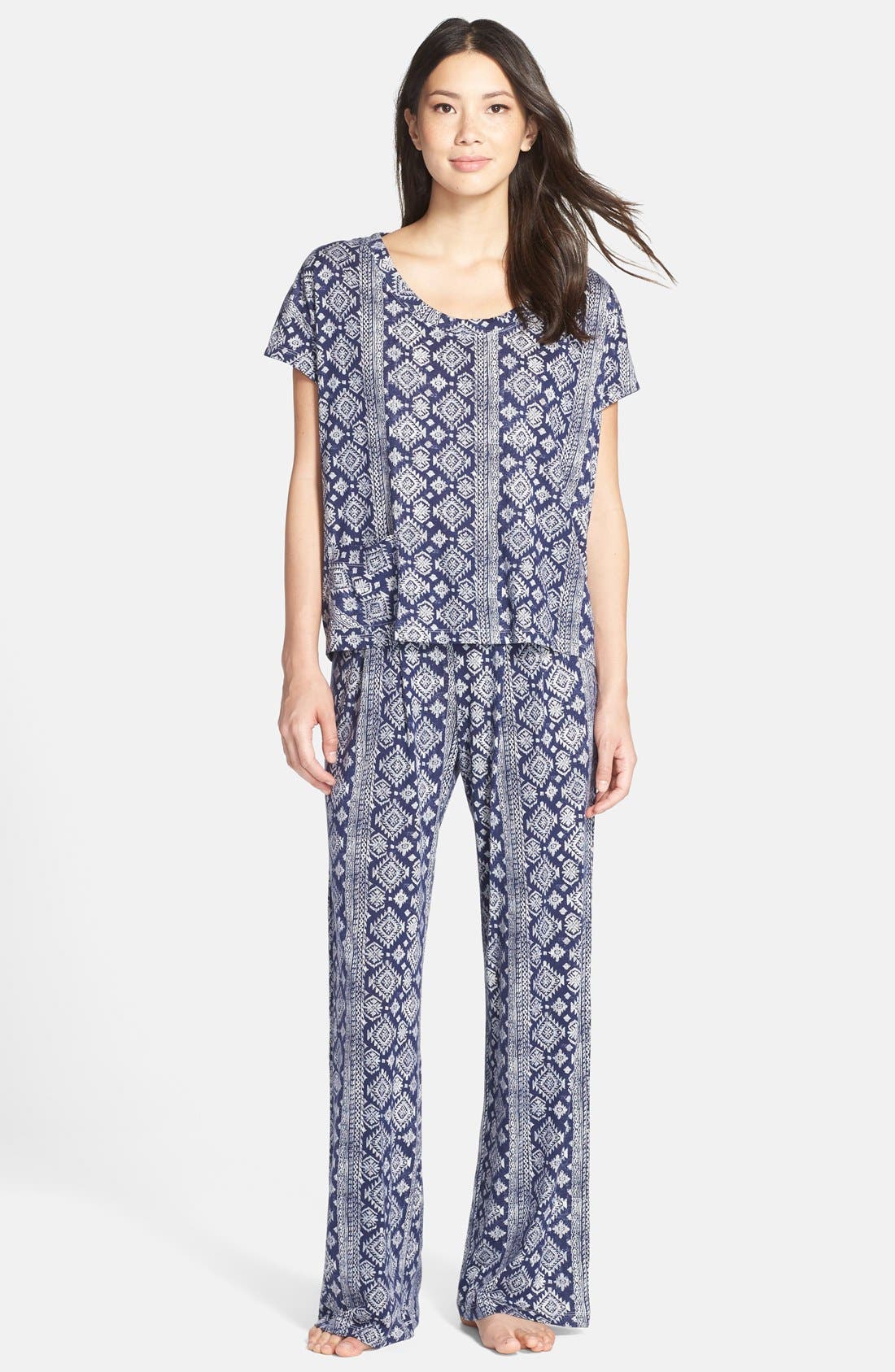 Lucky Brand Geo Print Pajamas Nordstrom