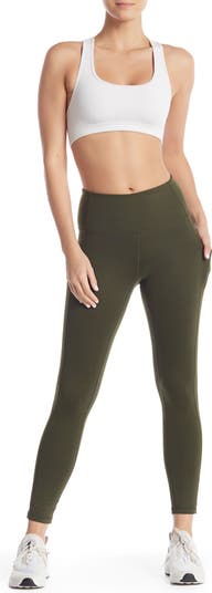 Z by Zella High Waisted Daily Pocket Leggings Plus Size 1X Green Urban