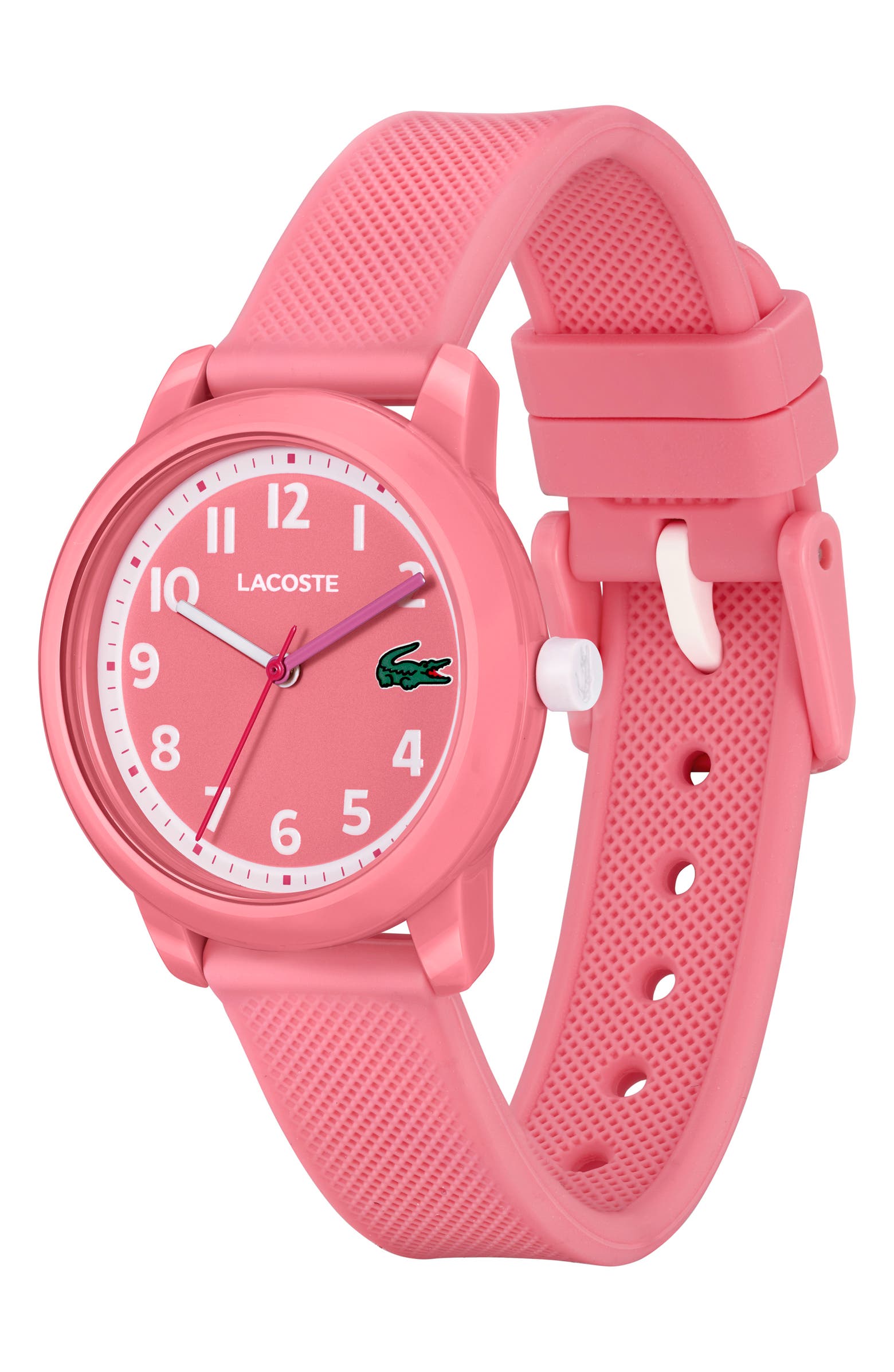 2030002 Lacoste Kids' 12.12 Silicone Strap Watch, 33mm | Nordstrom