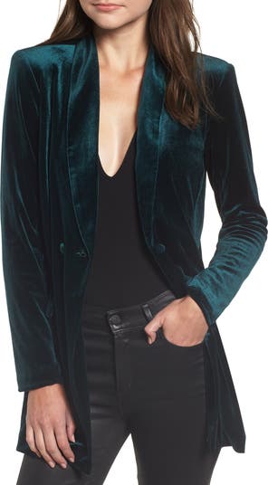 Endless rose deals velvet blazer