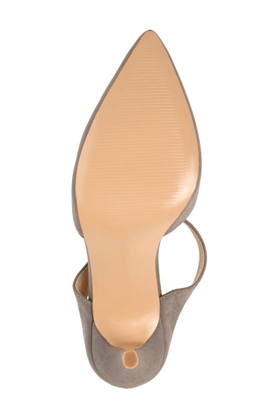Shop Journee Collection Maevali Pump In Taupe