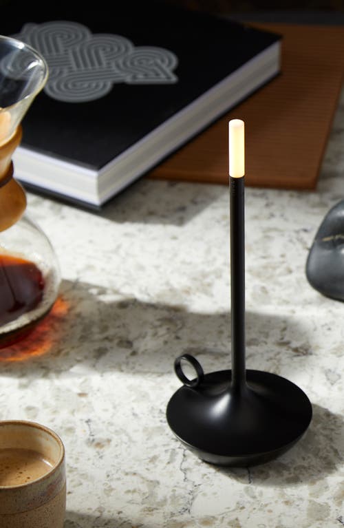 Wick By Graypants Wick Rechargeable Table Light In Black