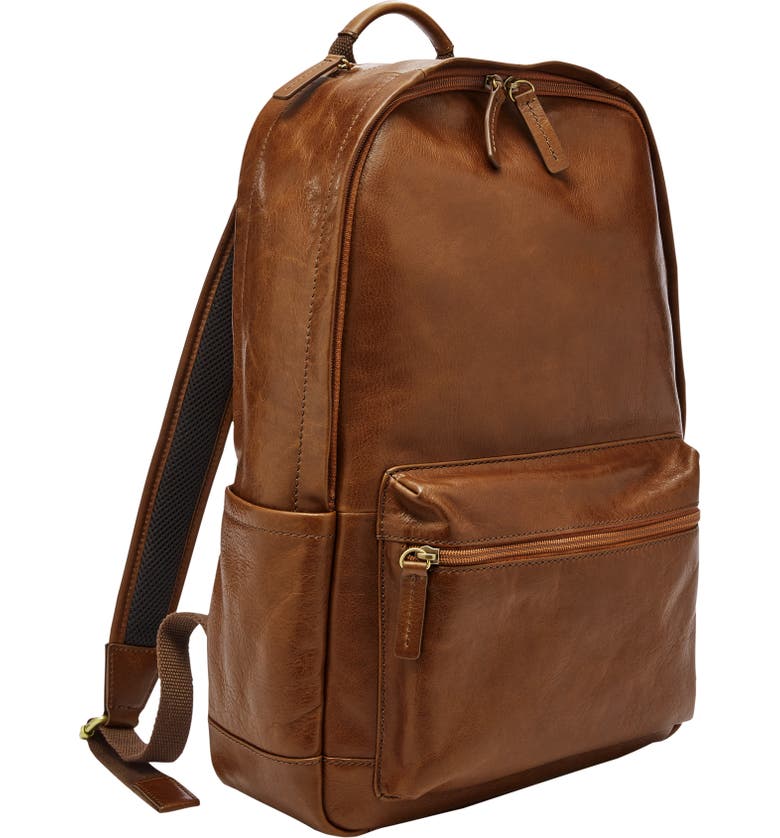 Fossil Buckner Leather Backpack | Nordstrom