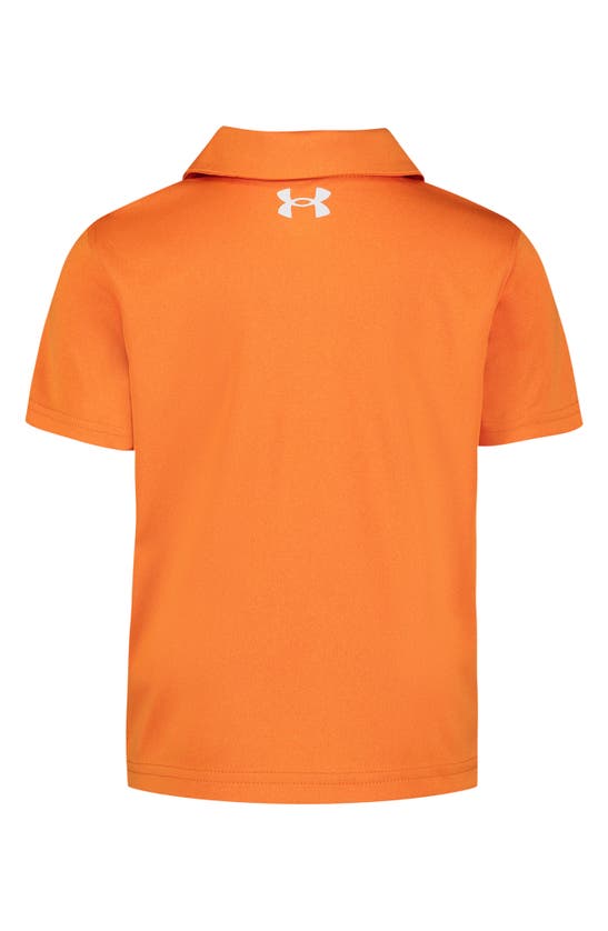 Shop Under Armour Kids' Match Play Twist Performance Polo In Atomic