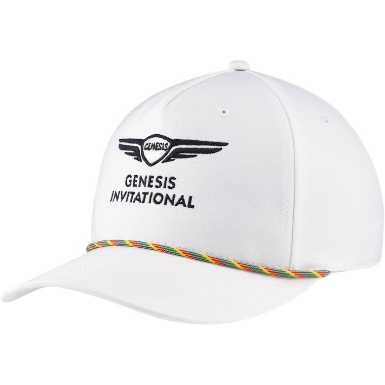 Shop Ahead White Genesis Invitational Alto Rope Tech Adjustable Hat