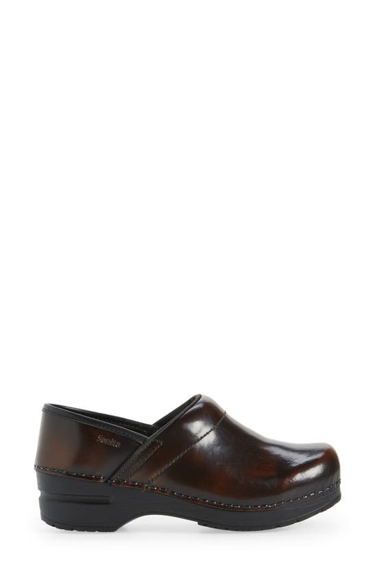 Sanita Professional Cabrio Clog In Brown 003