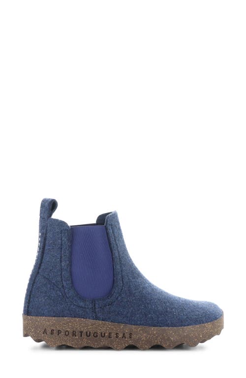 Asportuguesas By Fly London Caia Chelsa Boot In Blue Rewooly