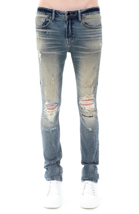Strat Ripped Super Skinny Jeans