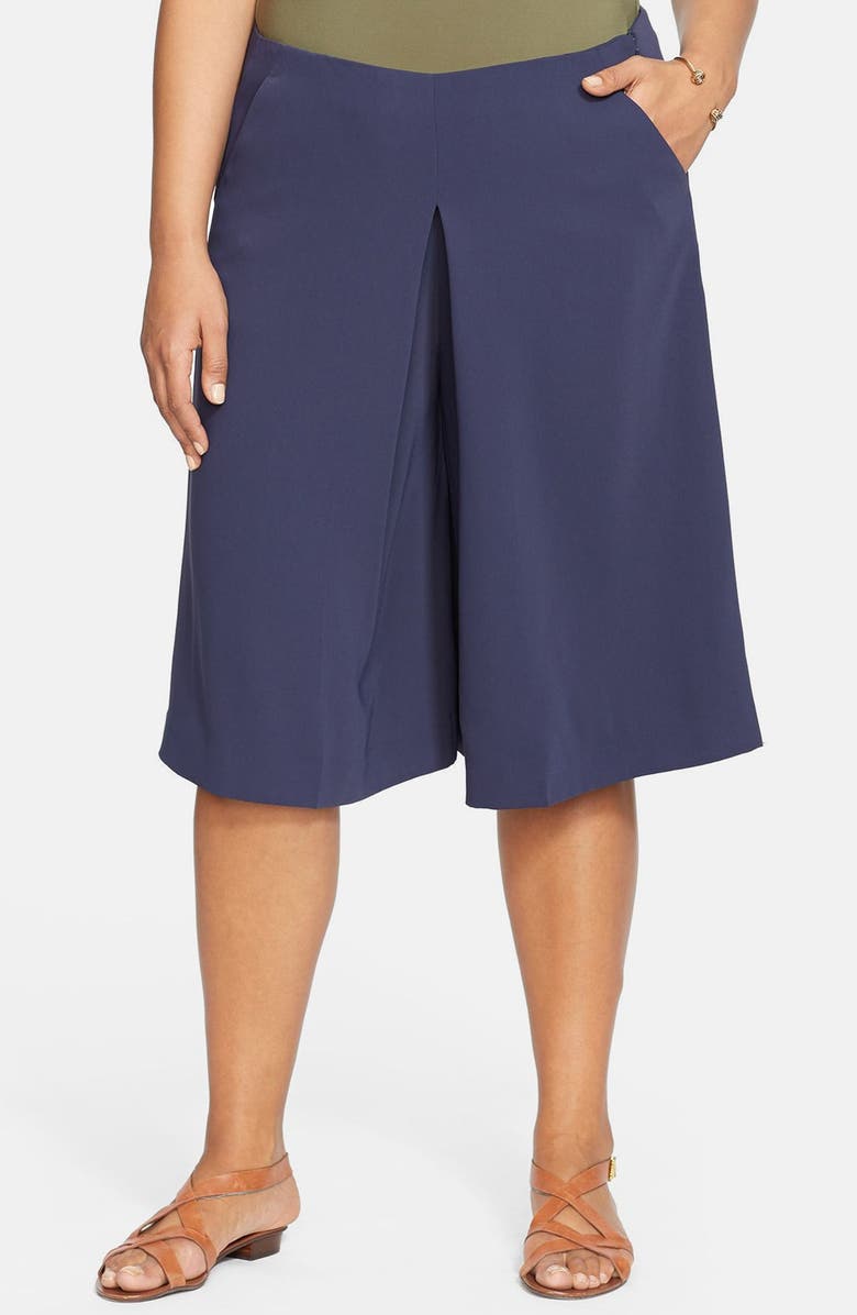Lauren Ralph Lauren Crepe Culottes (Plus Size) | Nordstrom