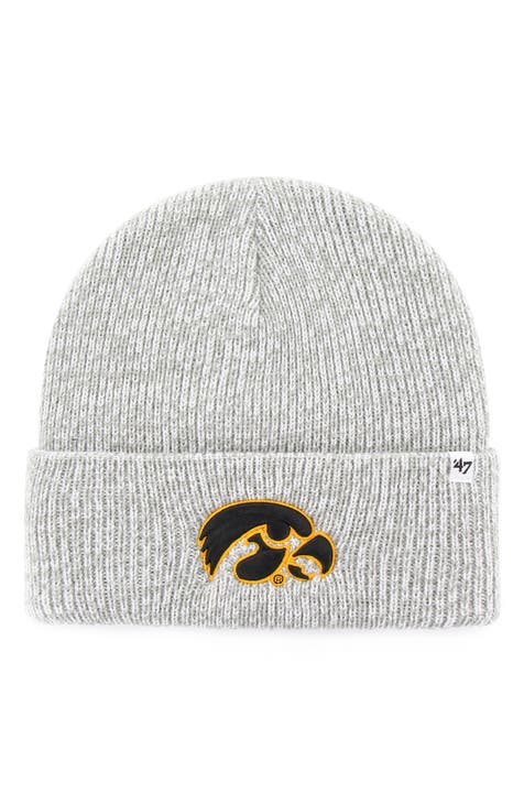 47 Brand / Men's Pittsburgh Steelers Brain Freeze Grey Knit Beanie