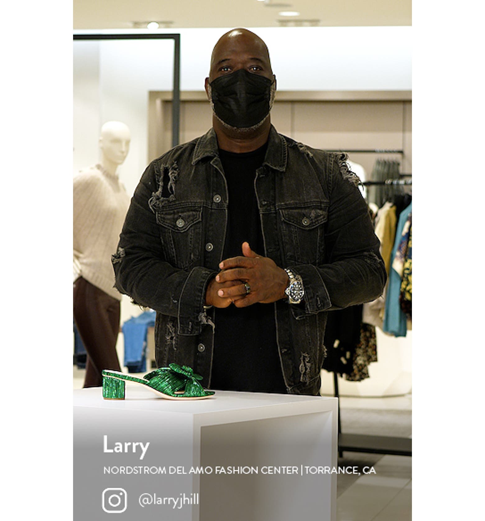 Loeffler Randall Emilia Knot Slide Sandal (Women) | Nordstrom