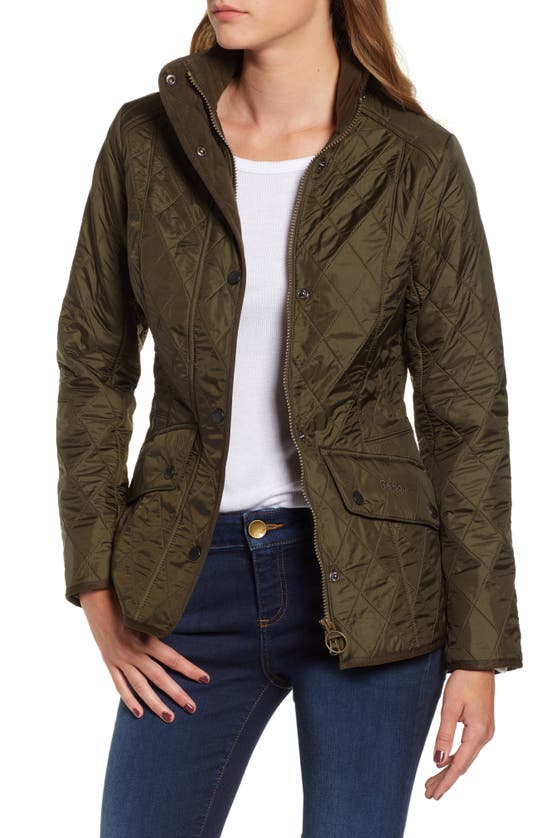 BARBOUR CAVALRY FLEECE LINED QUILTED JACKET