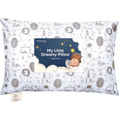 Keababies Toddler Pillow With Pillowcase In Keasafari