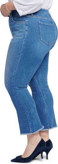 Nydj Women's Barbara Bootcut Ankle Fray Hem Jeans